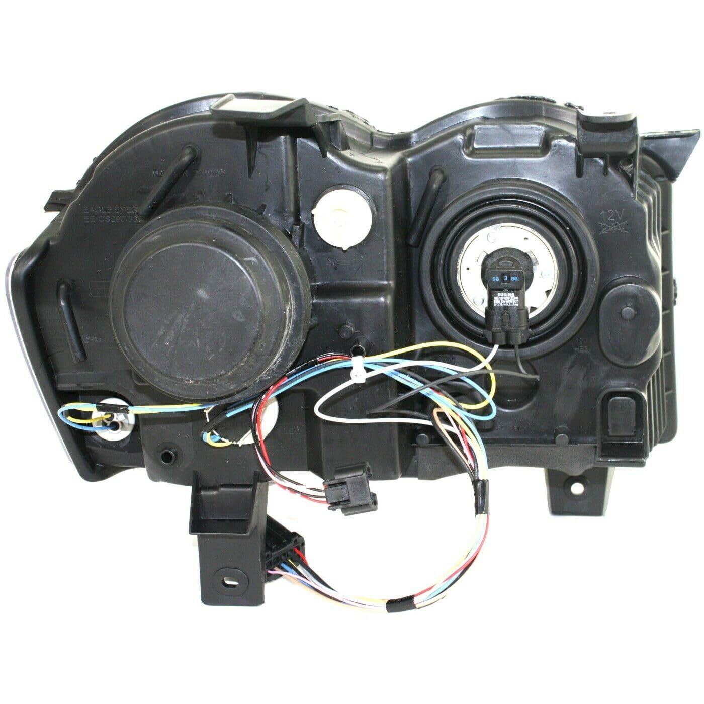 Amazon.com: OIICMPX Headlight/Xenon Bulb Left Side Clear Lens 