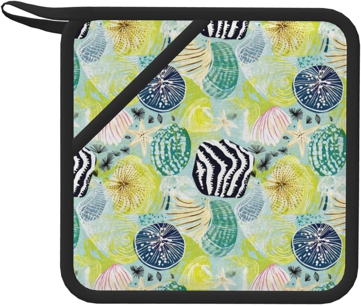 Buewutiry Shell Clam Silicone Pot Holder