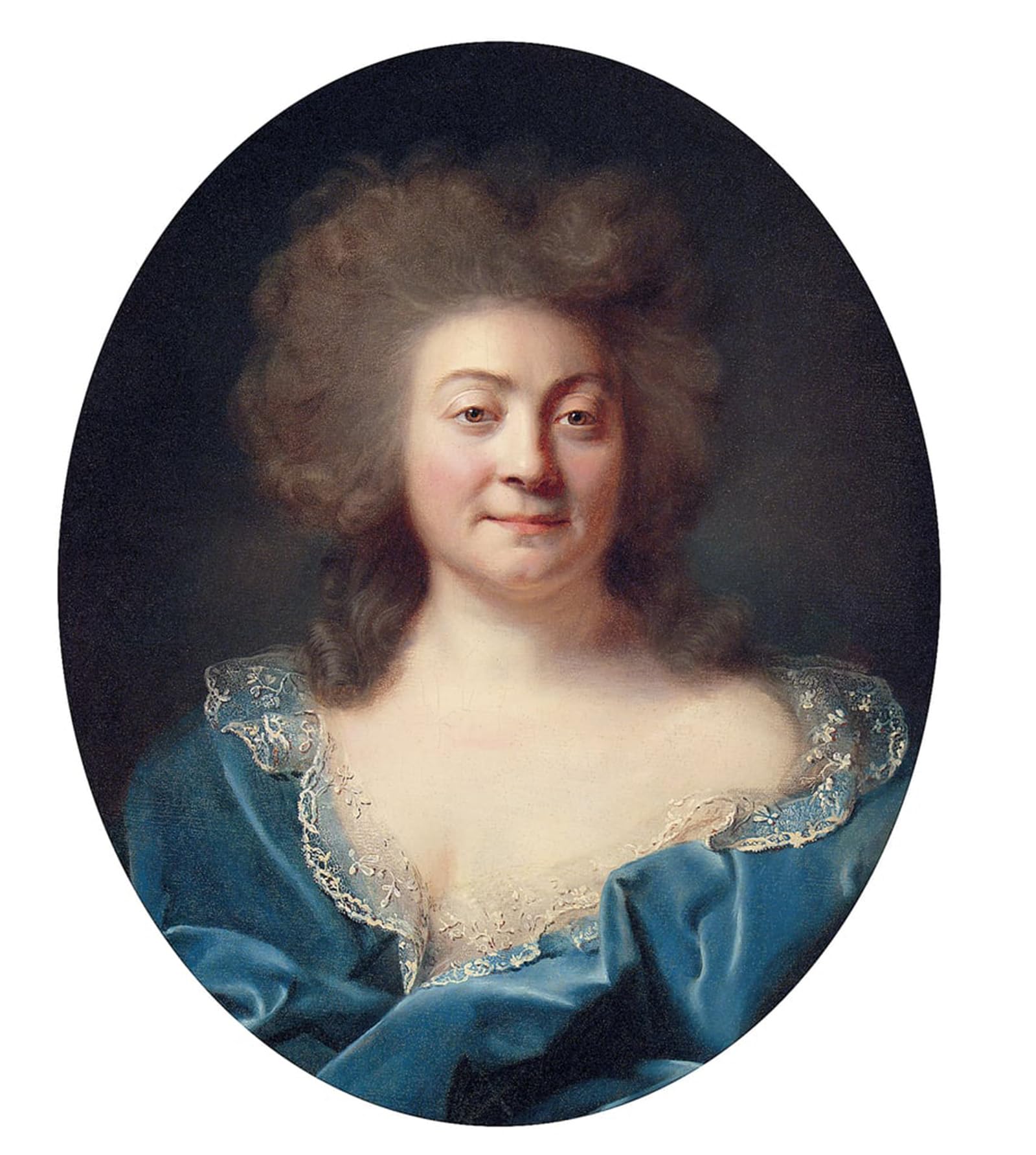 ARTXLXXBN Famous Prints Artwork Pictures Poster Painting Art Portrait of a Lady by Ducreux Artwork Landscape Pictures for Home Decor 60x90cm