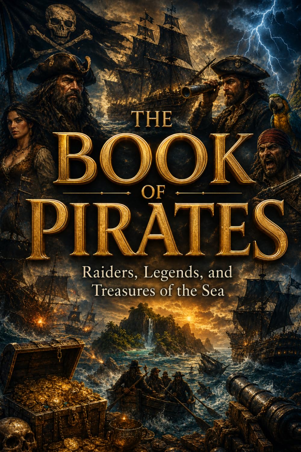 The Book of Pirates: Legendary Pirates, Treasure Hunters, Pirate Ships, Naval Warfare, Sea Raiders, Hidden Treasure, Maritime Legends, and Ocean Adventures (The Encyclopedia of Wonders)
