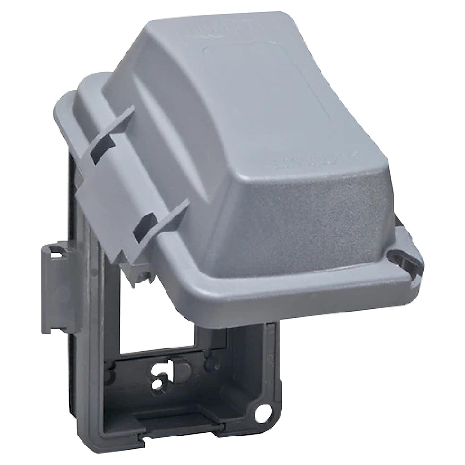 TayMac MM720G 1-Gang Horizontal or Vertical Weatherproof Jumbo Extra Duty While in Use Cover , Gray