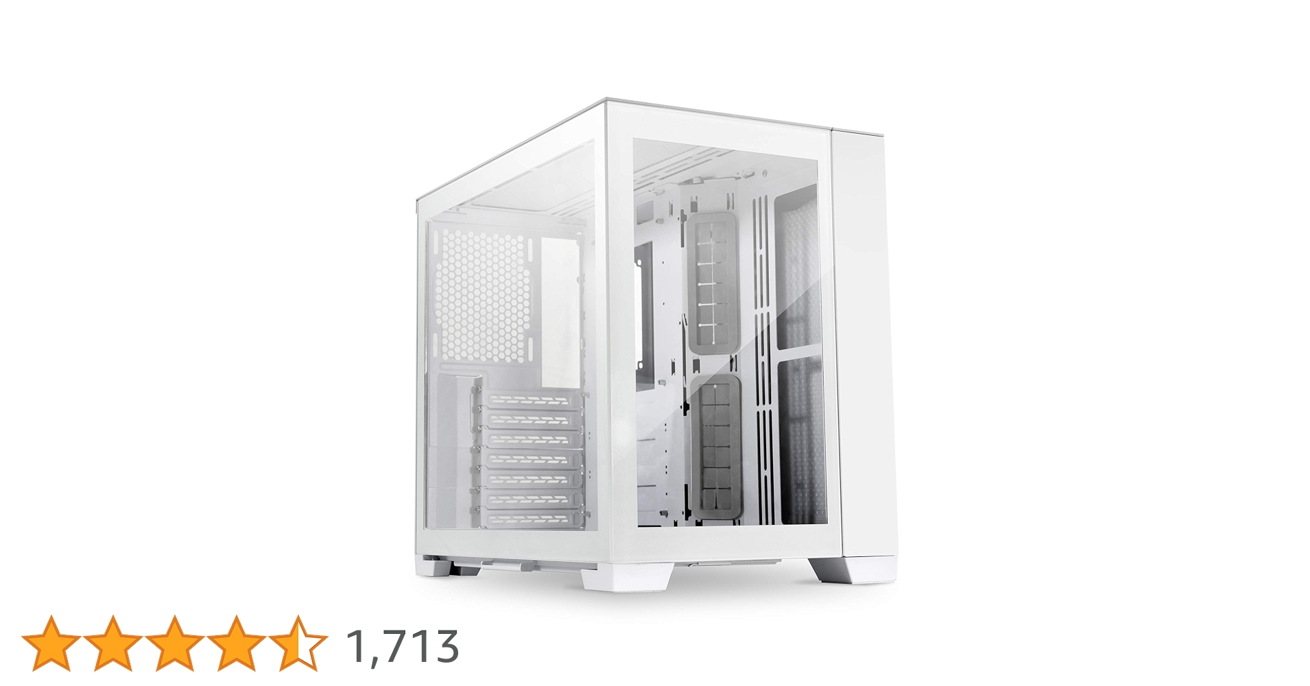 PCケース(自作PC用) Lian Li O11 Dynamic Mini White Amazon | LIANLI USB3.1 Type-C対応 モジュラーバックパネル設計