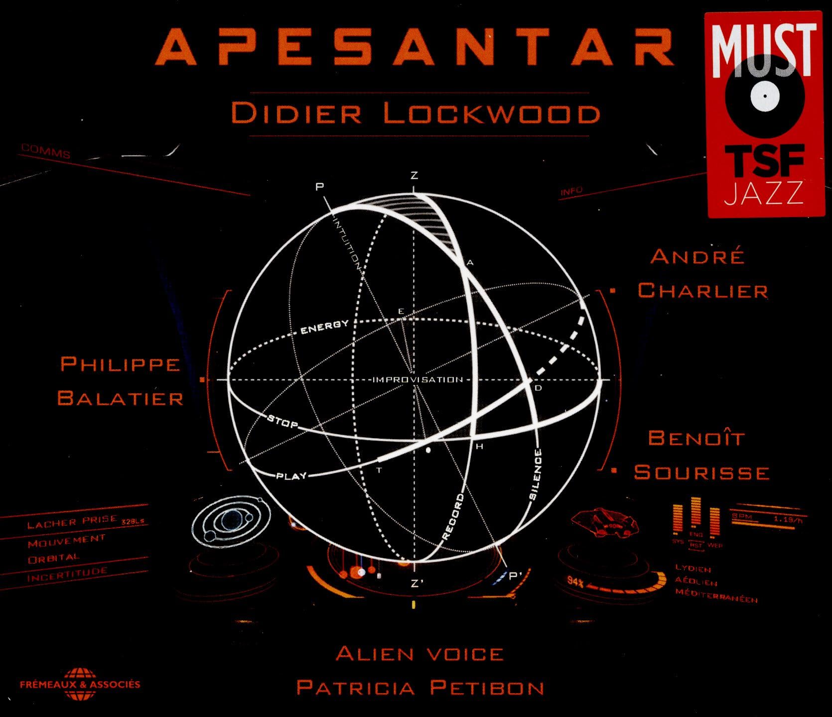 Didier Lockwood Apesantar CD New 3448960852821