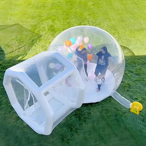 Miniatura 6 de Bubble House - Domo de 10 pies con soplador y bomba de aire, 100% PVC, casa de burbujas inflable para fiesta, globos, cumpleaños, boda, fiesta,