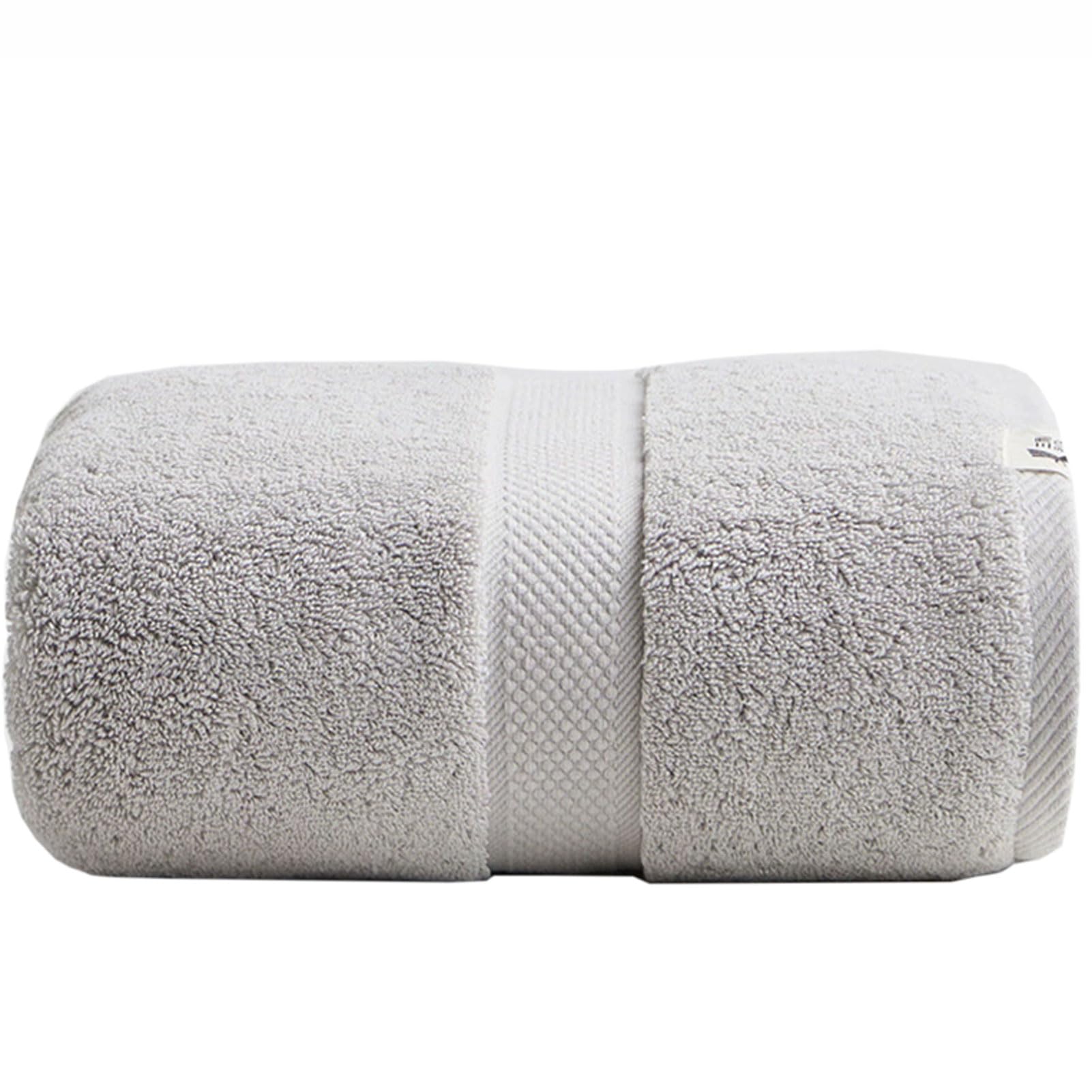 Serviettes de bain en coton grandes douces et absorbantes pour adultes