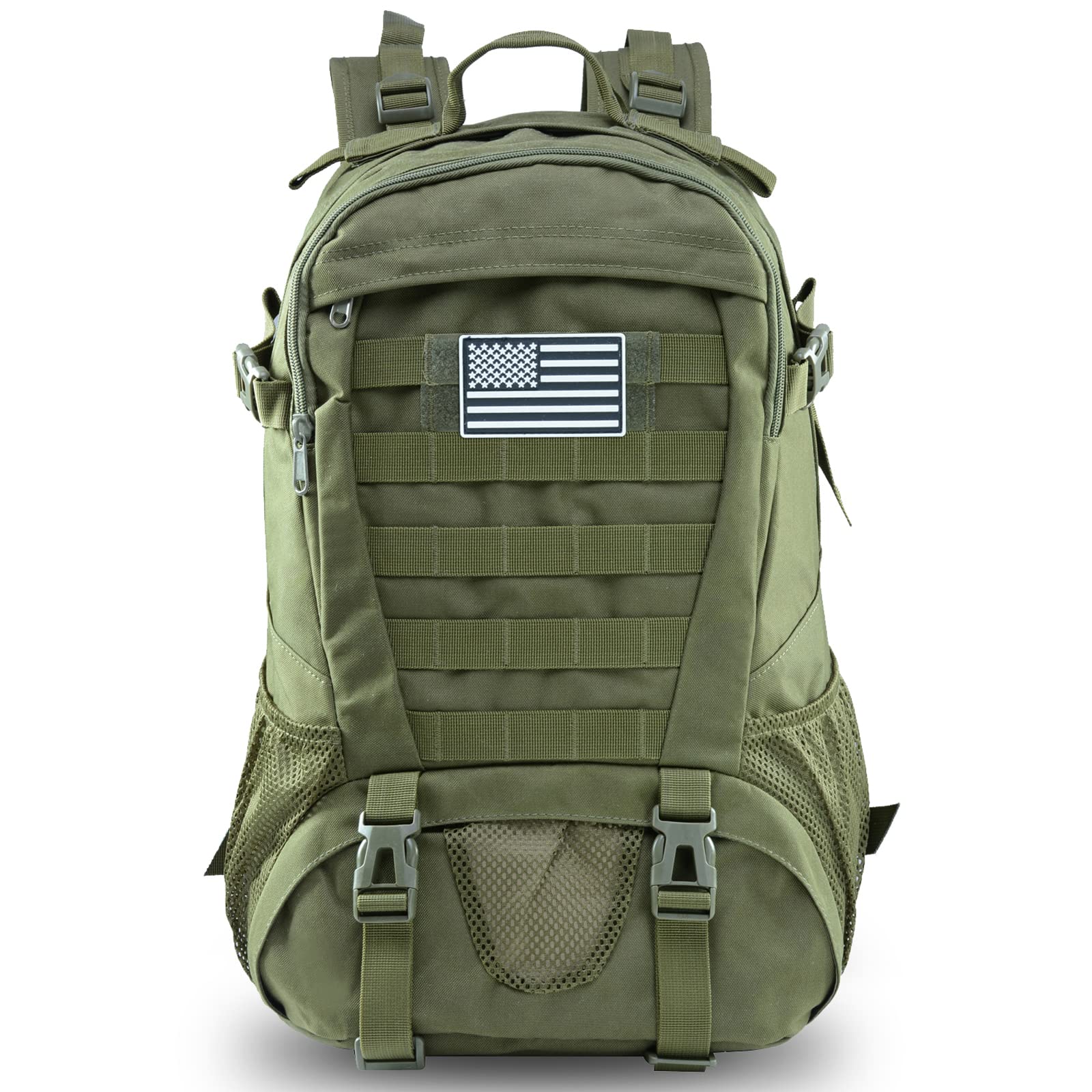 Jueachy Military Tactical Backpack 30L Army Assult Camouflage Hunting Rucksack Molle 3 Day Large Rucking Backpack for Outdoor Sports Trekking Hiking Travel Camping