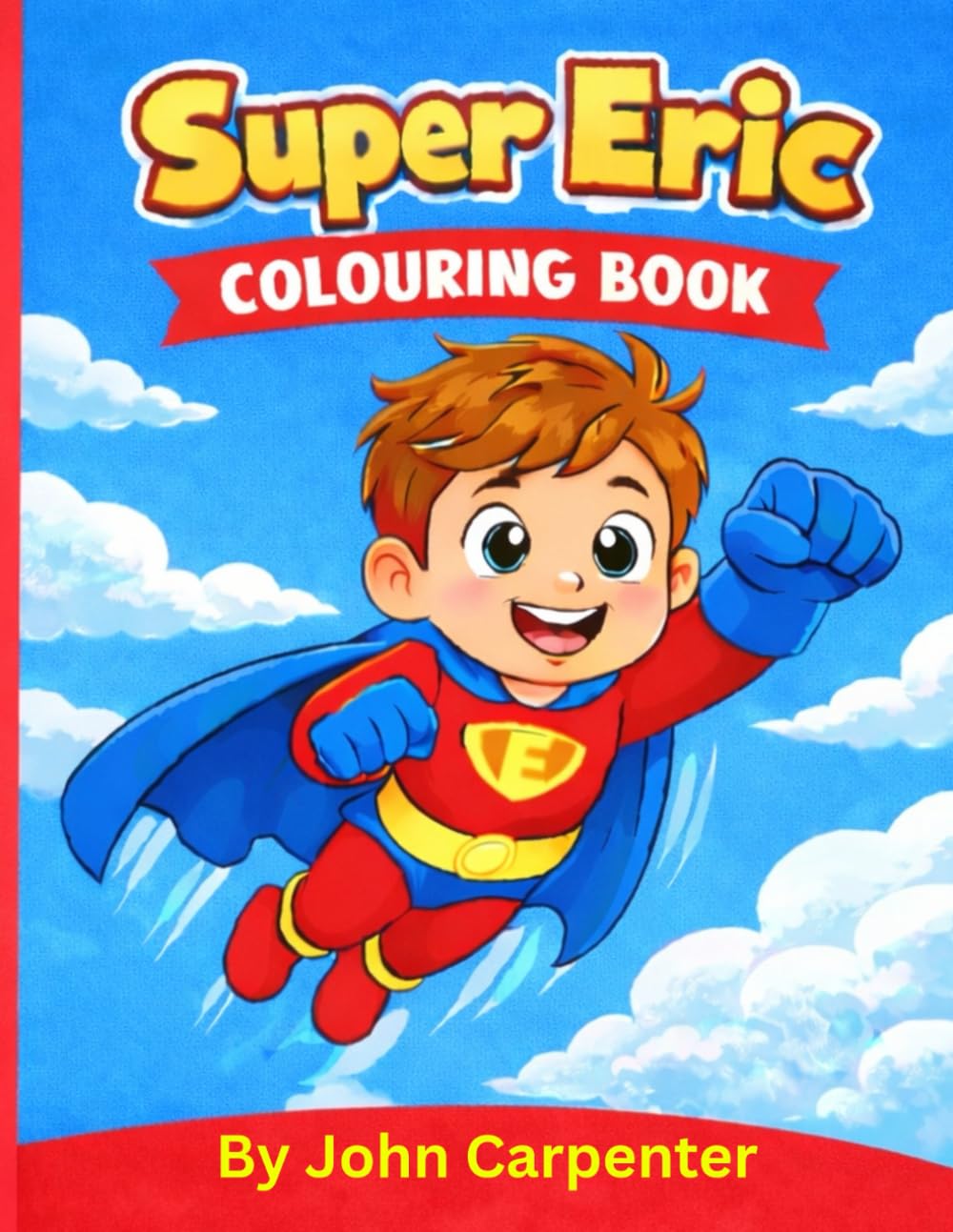 Super Eric Colouring Book