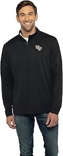 Men's Collegiate Premium Lightweight Stretchy Team Color 1/4 Zip Pullover