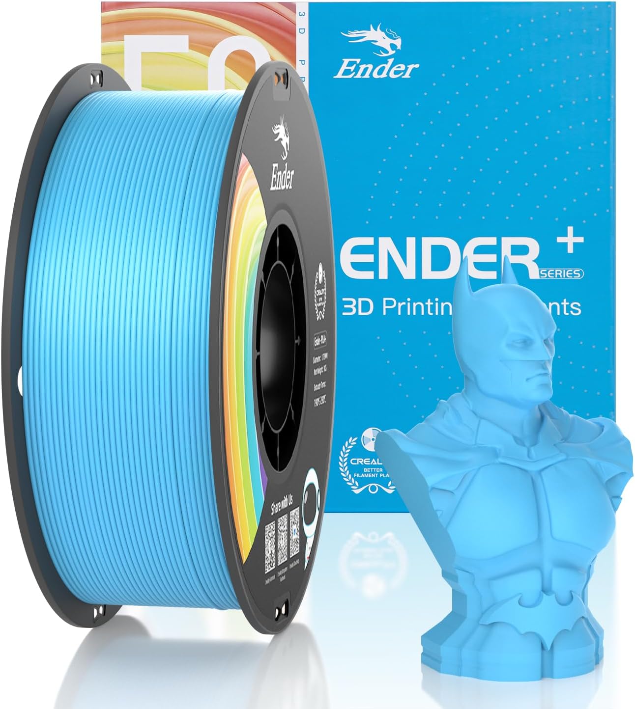 Official Creality PLA Filament Pro Blue, 1.75mm 3D Printer