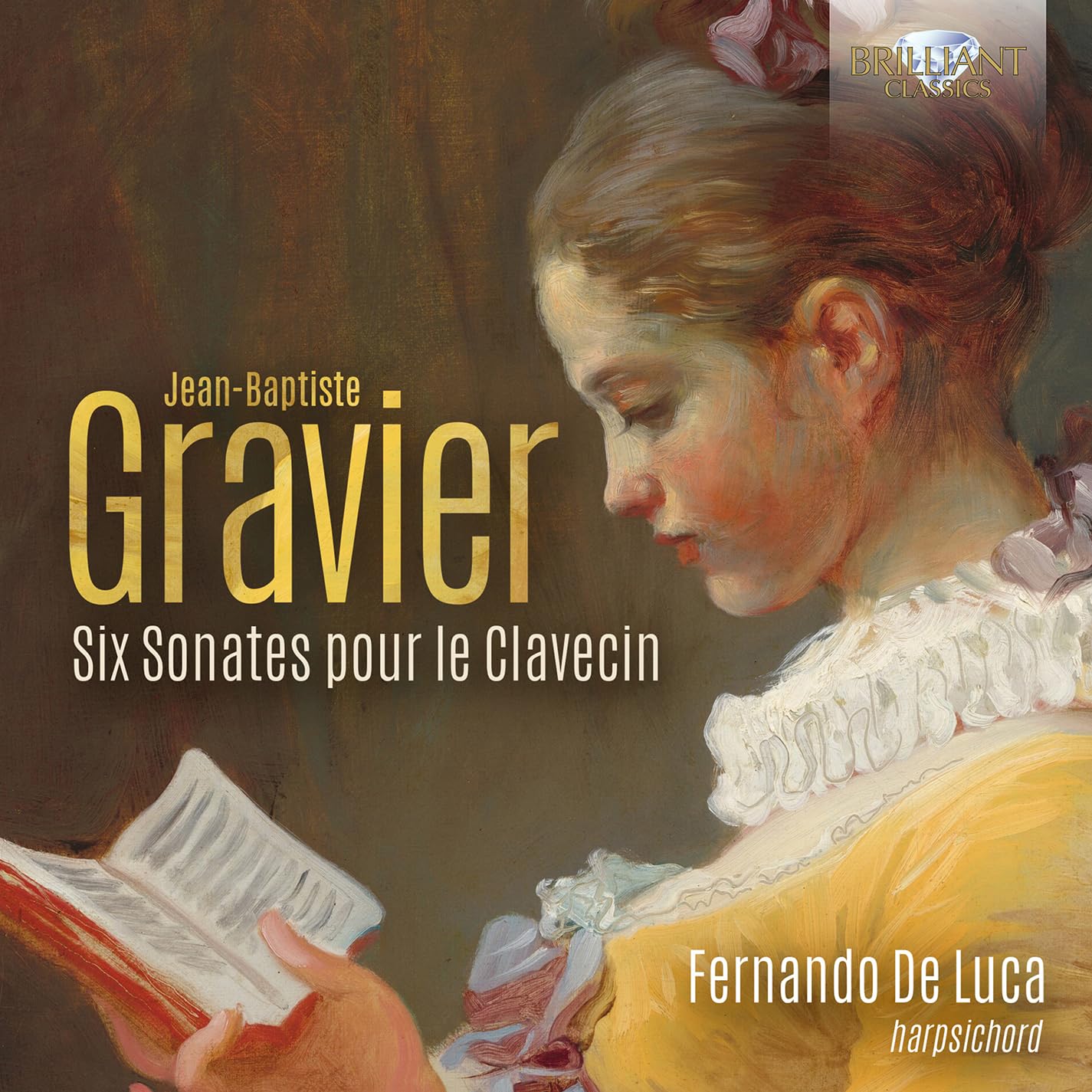 97562 Fernando de Luca Gravier: Six Sonates Pour Le Clavecin CD 97562 NEW