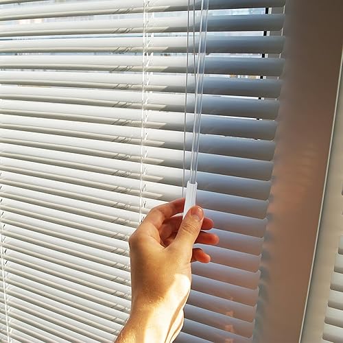 Miniatura 5 de Piezas de repuesto para persianas verticales, gancho para persianas y asa, gancho para punta de varita, abridor de persianas de plástico