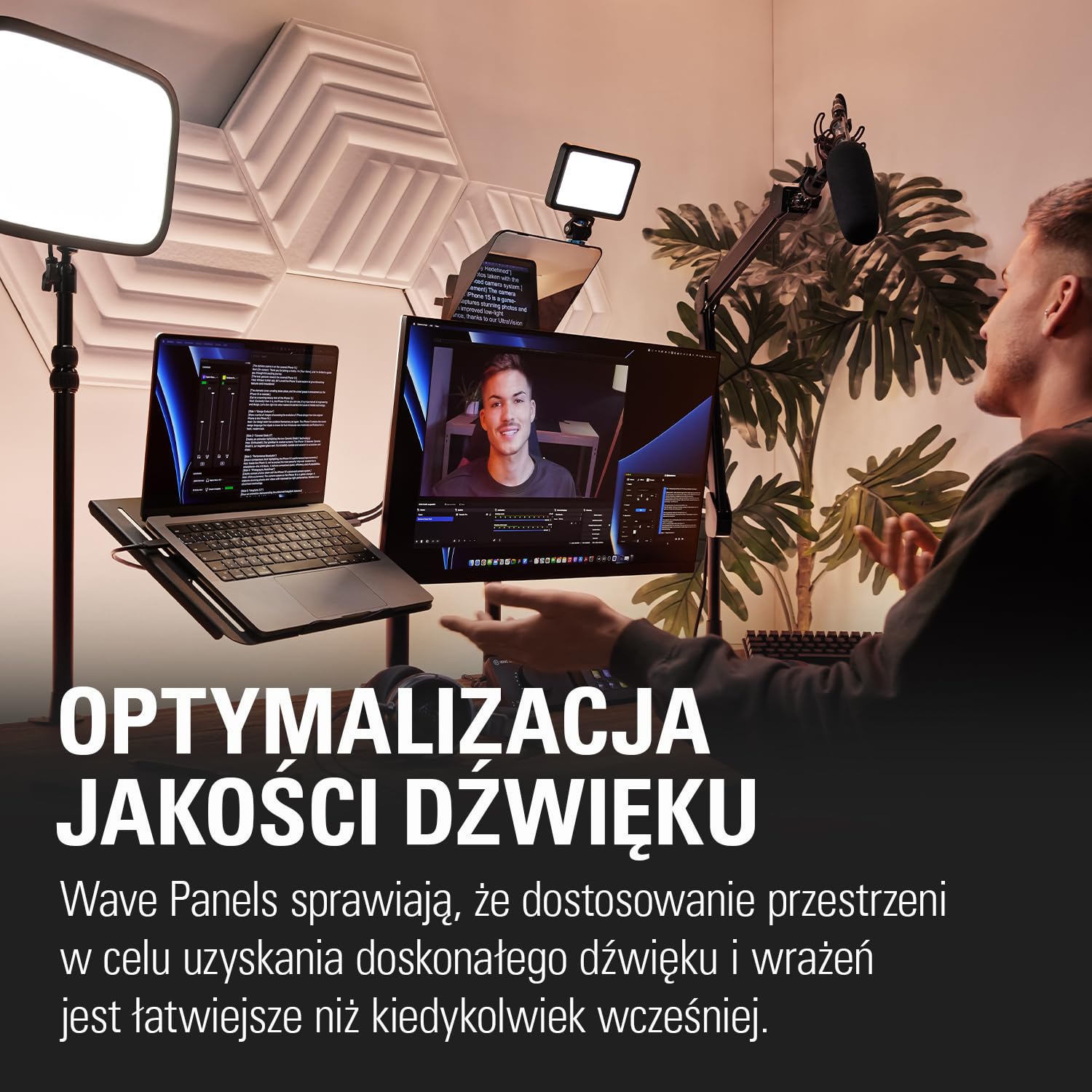 Elgato Wave Panels MK.2 White, zestaw startowy | 6 paneli akustycznych, pianka o podwójnej gęstości, ramki EasyClick, modułowa konstrukcja, łatwy montaż