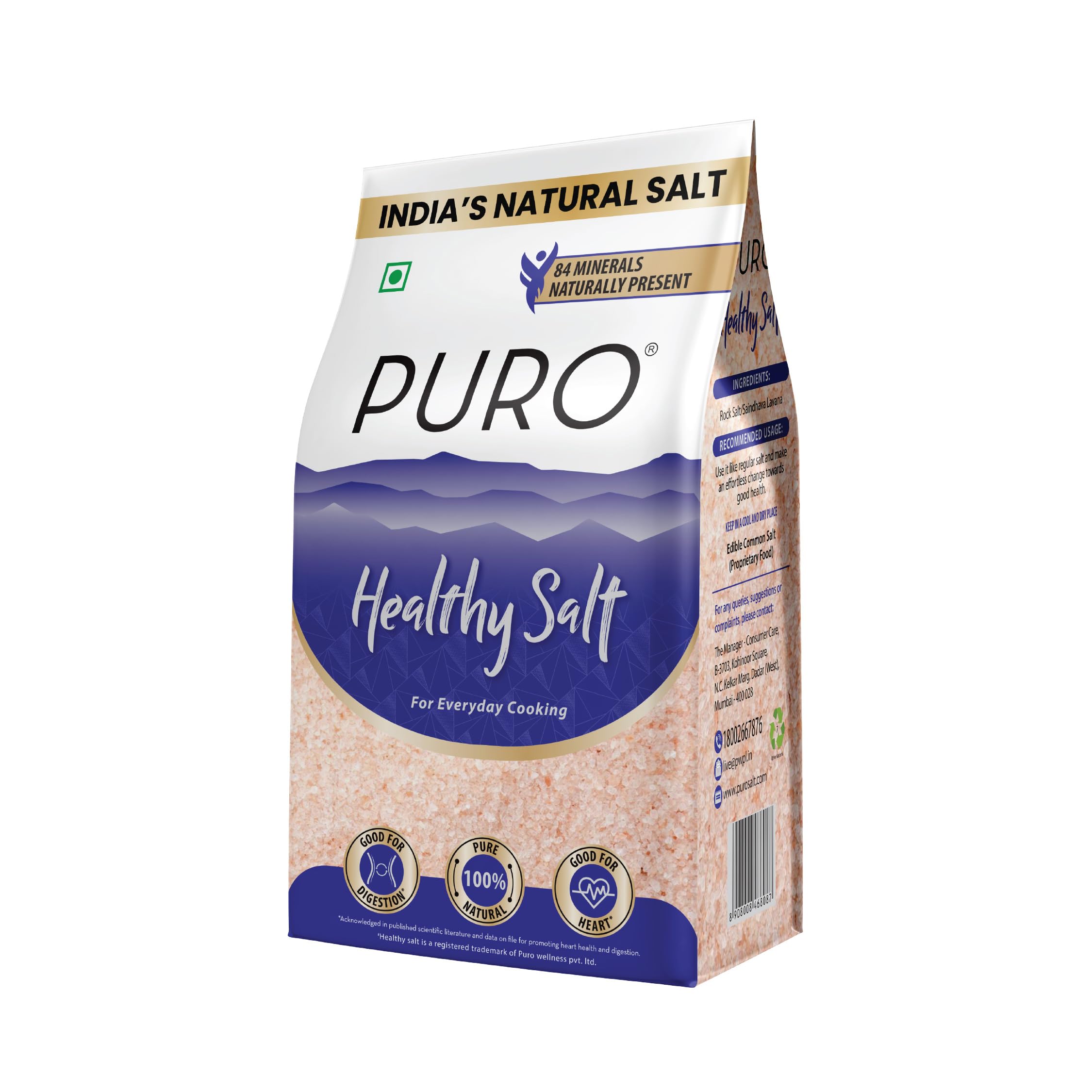 Healthy Salt, 1kg Pouch