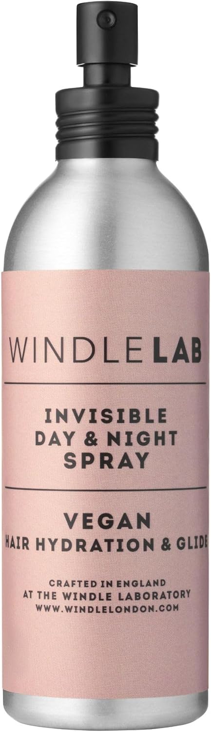 Weightless Leave In Conditioner Spray, Detangler voor alle haartypes, Invisible Day & Night Spray Windle Lab (200 ml)