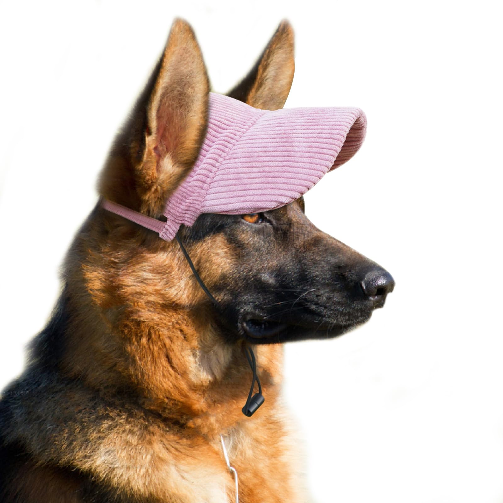 Cappello Da Baseball Per Cani In Velluto A Coste - Regolabile, Protezione Solare, Taglia M Blu - Foto 3