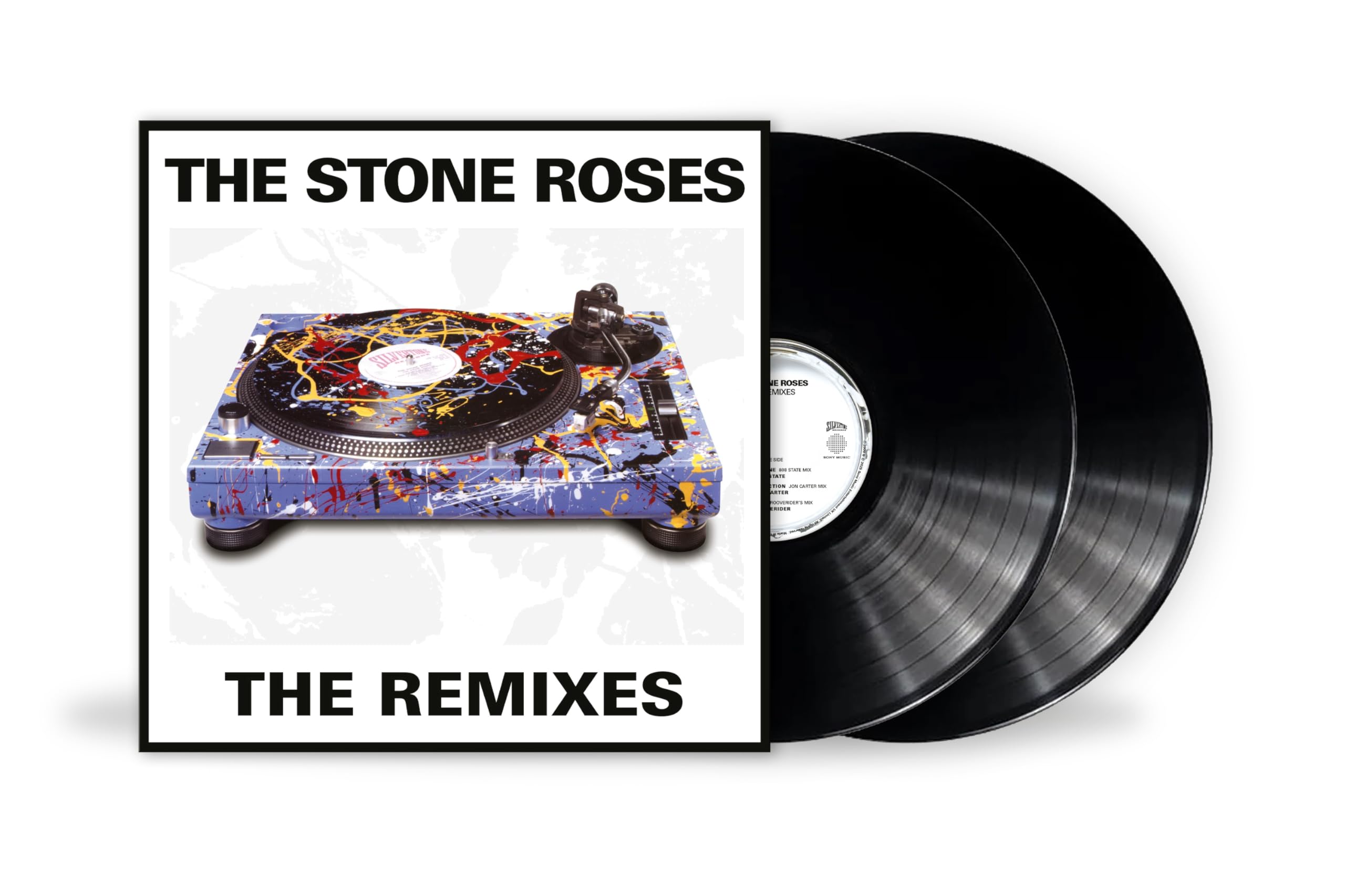 The Stone Roses The Remixes Double Black Vinyl LP New Sealed