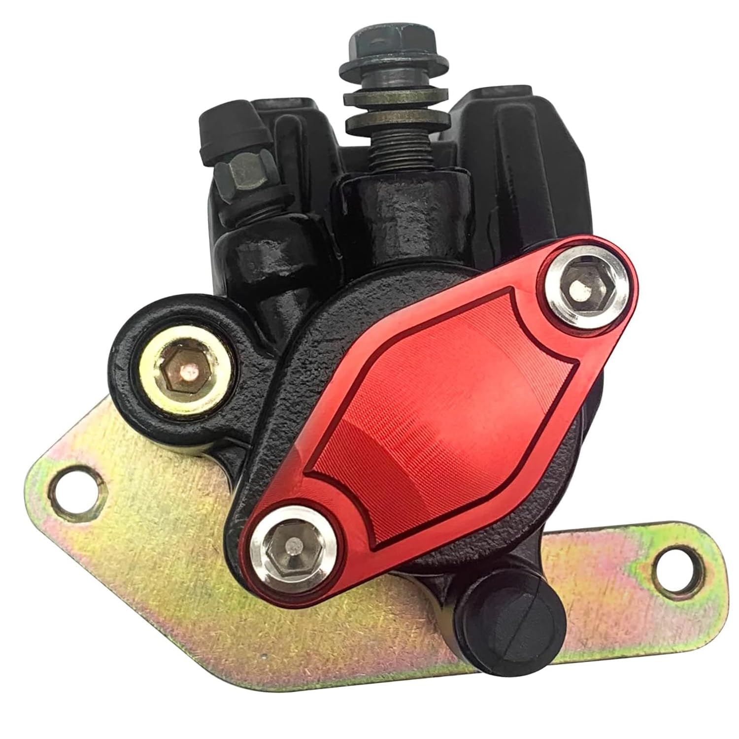 Pinza freno posteriore e freno di stazionamento off blocco per Yama-ha Banshee 350 YFZ350 Warrior 350 Wolverine 350 YFM350 Raptor 660 YFM660 Blaster 200 YFS200 con Pastiglie