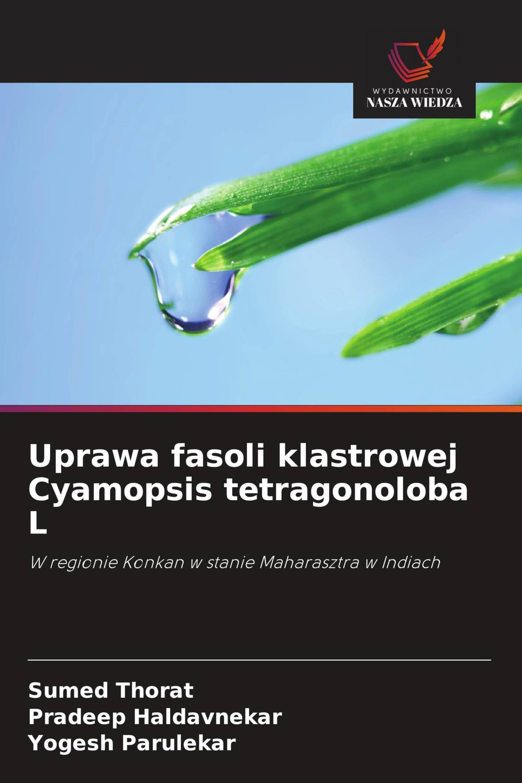Uprawa fasoli klastrowej Cyamopsis tetragonoloba L: W regionie Konkan w stanie Maharasztra w Indiach