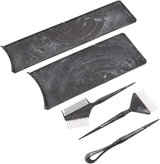 TOYANDONA Balayage Highlighting Board och Slipresistent Kamset för Hårfärgning Ergonomiskt Designad med Bredtandad Kam för Jämn Färgfördelning för Salonger och Hemmaanvändning