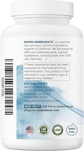Miniatura 7 de L Citrulina 1,500 mg por porción, 360 cápsulas | Citrulina extra fuerte en forma libre | Aminoácido + refuerzo de óxido nítrico | Suplemento de