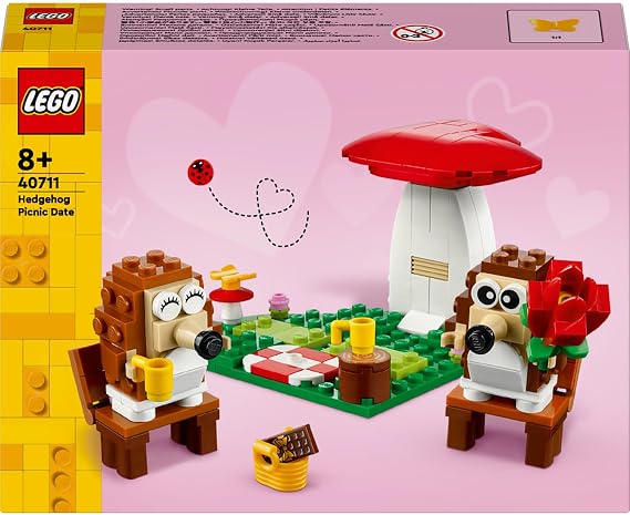 LEGO Hedgehog Picnic 40711, Toy Making Set for Boys and Girls, Birthday Gift Idea (166 Pieces)