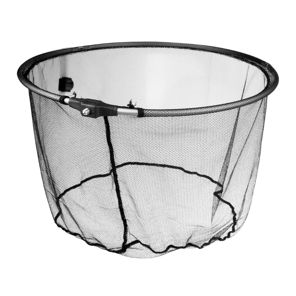 Składany podbierak wędkarski ze stopu aluminium karp pstrąg ryba siatka 40 cm