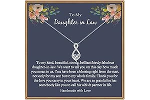 Pendant Necklace for Precious Daughter-in-Law