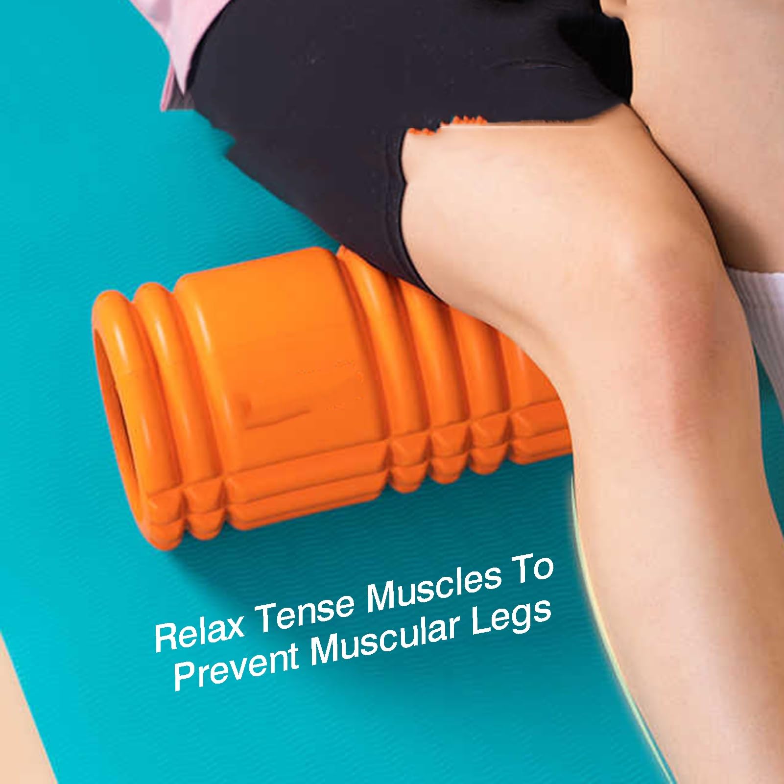 Rouleau En Mousse Creuse EVA, De Colonne Yoga For Relaxation Musculaire
