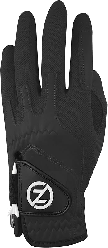 Zero Friction Men's Cabretta Elite Golf Gloves, Universal-Fit