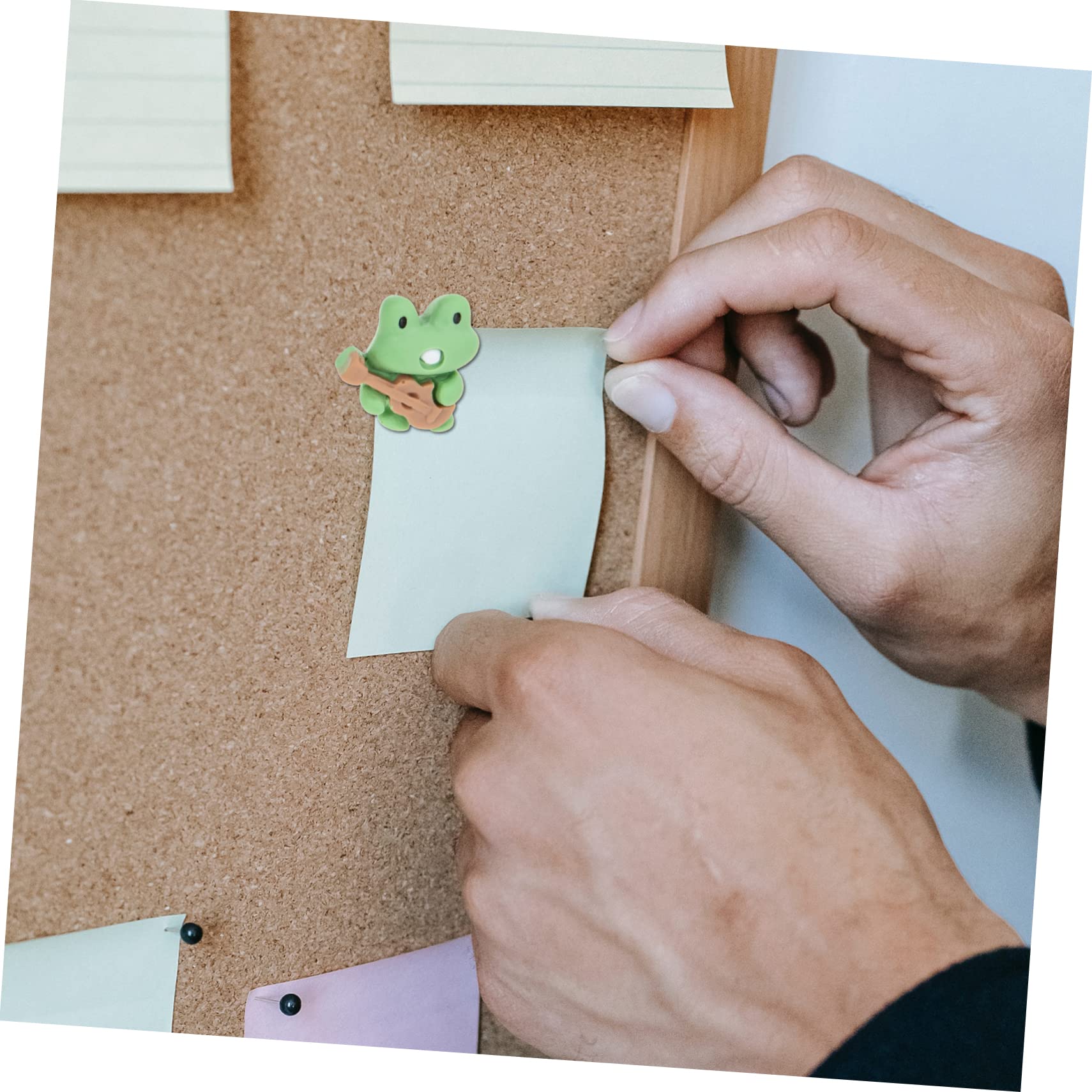 MAGICLULU 80stücke Cartoon-Frosch-pinnnadeln Aus Dekorative Reißzwecken Für Pinnwände Notizen Und Fotos Für Zuhause Und Büro