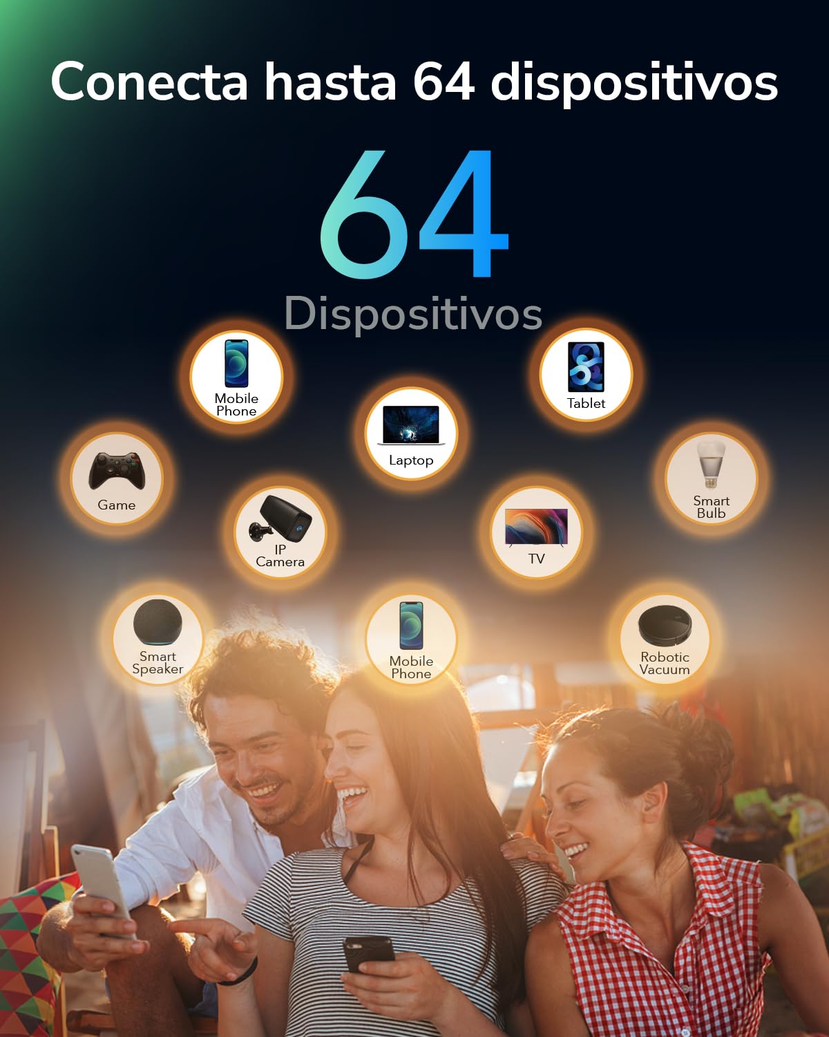 Cudy LT500D Router 4G LTE AC1200 con Antenas Desmontables, Wi-Fi Dual-Banda 867+300Mbps, Soporte Antena Externa SMA, VPN, Mesh, Ideal para Zonas de Señal Débil