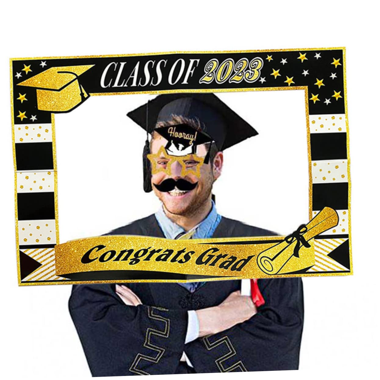 3 Set Accessori Per Photo Booth Per Laurea Decorazioni Festive Per Feste Laurea Props Divertenti Per Foto E Celebrazioni 28 Pezzi*3