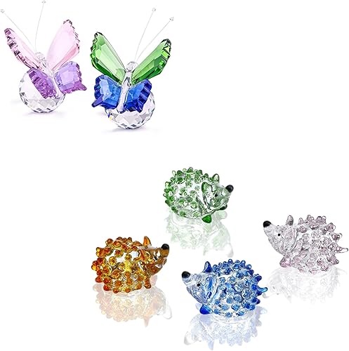 H&D HYALINE&DORA - Arte de animales de cristal hecho a mano, coleccionable, regalos de boda, accesorios de decoración del hogar