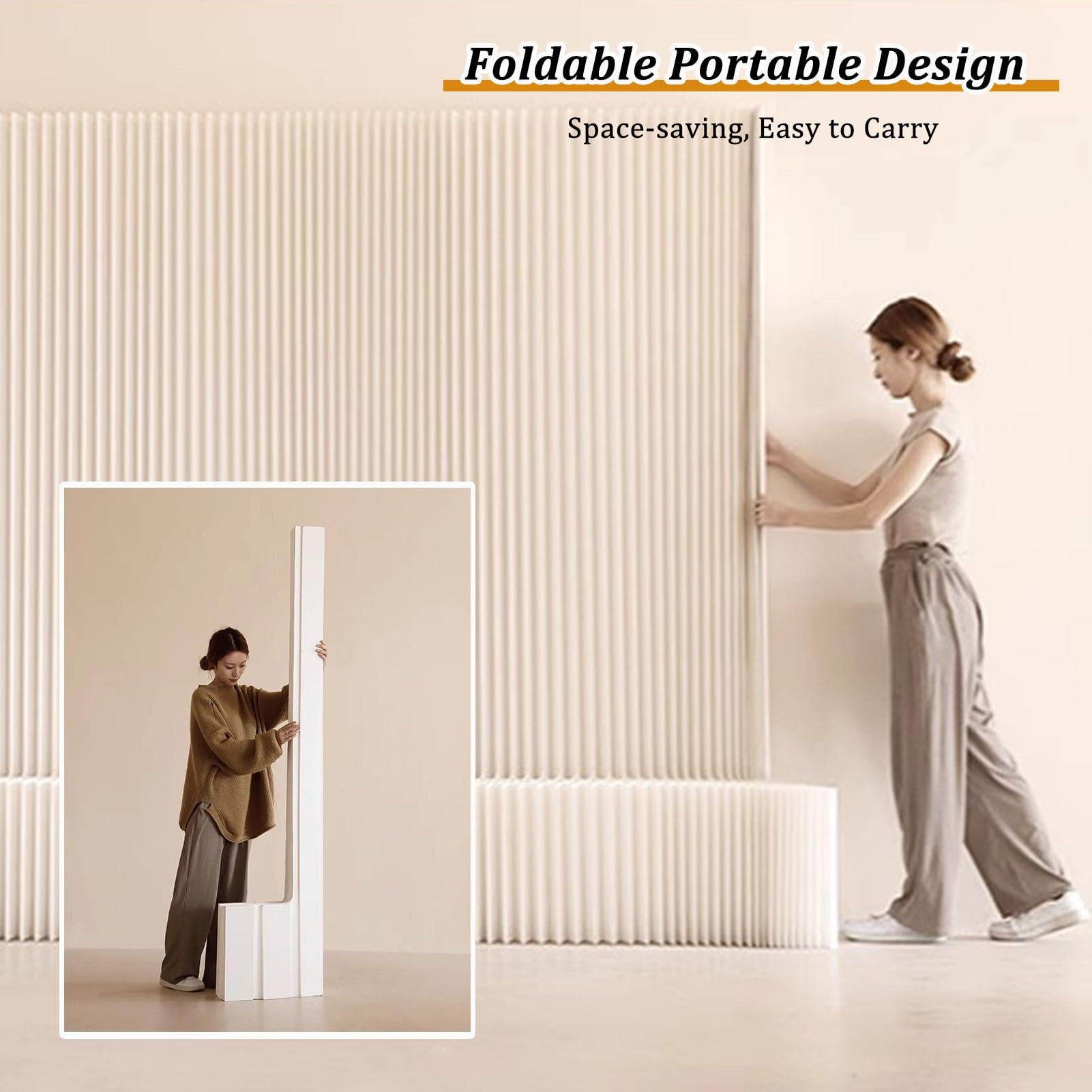 Rideaux de séparation de pièce, cloison Murale en Papier avec étagères, Pliable et Flexible pour Une intimité optimale dans Un Bureau à Domicile (78,8 x 70,9 Pouces)