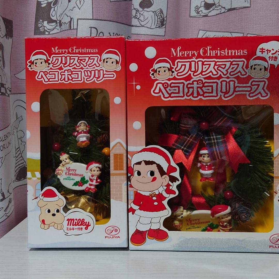 Amazon | ペコちゃん ポコちゃん ペコポコクリスマスツリー&リース 