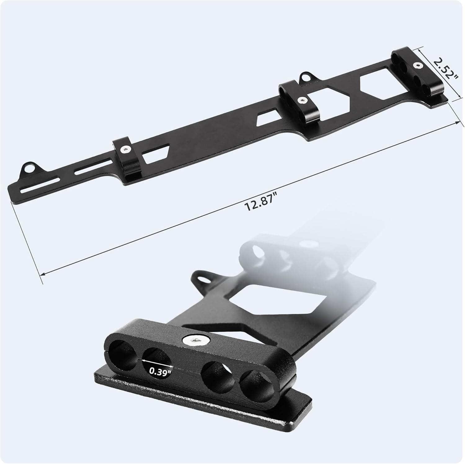 141-638 Linear 2-in-1 Spark Plug Loom, JKU Ignition System, Aluminum Alloy Construction, Black