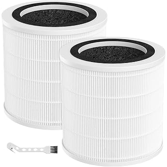 H7127 Replacement Filter Compatible with GoveeLife H7127 Mini Air Purifier 3-in-1 H13 Replacement HEPA Filter with Pre Filter and Activated Carbon Filter Pack of 2
