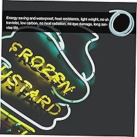 Vista 7 de DOITOOL 1pc Neon Strip Led Neon Rope Silicone Neon Led Strip Light Christmas Tape Lights Practical Neon Lamp Led Light Bar Waterproof Strip Light