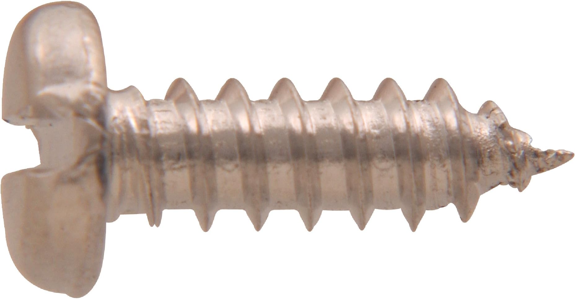 Hillman 1195 Aluminum Pan Head Slotted Sheet Metal Screw 8 x 1/2 in. 30-Pack