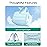 BAGSMART Travel Toiletry Bag, Crush Toiletry Bag for Women, Wide-open Puffy Toiletry Bags for Traveling, Large Travel Cosmetic Makeup Bag Organizer for Accessories,Toiletrie, Blue