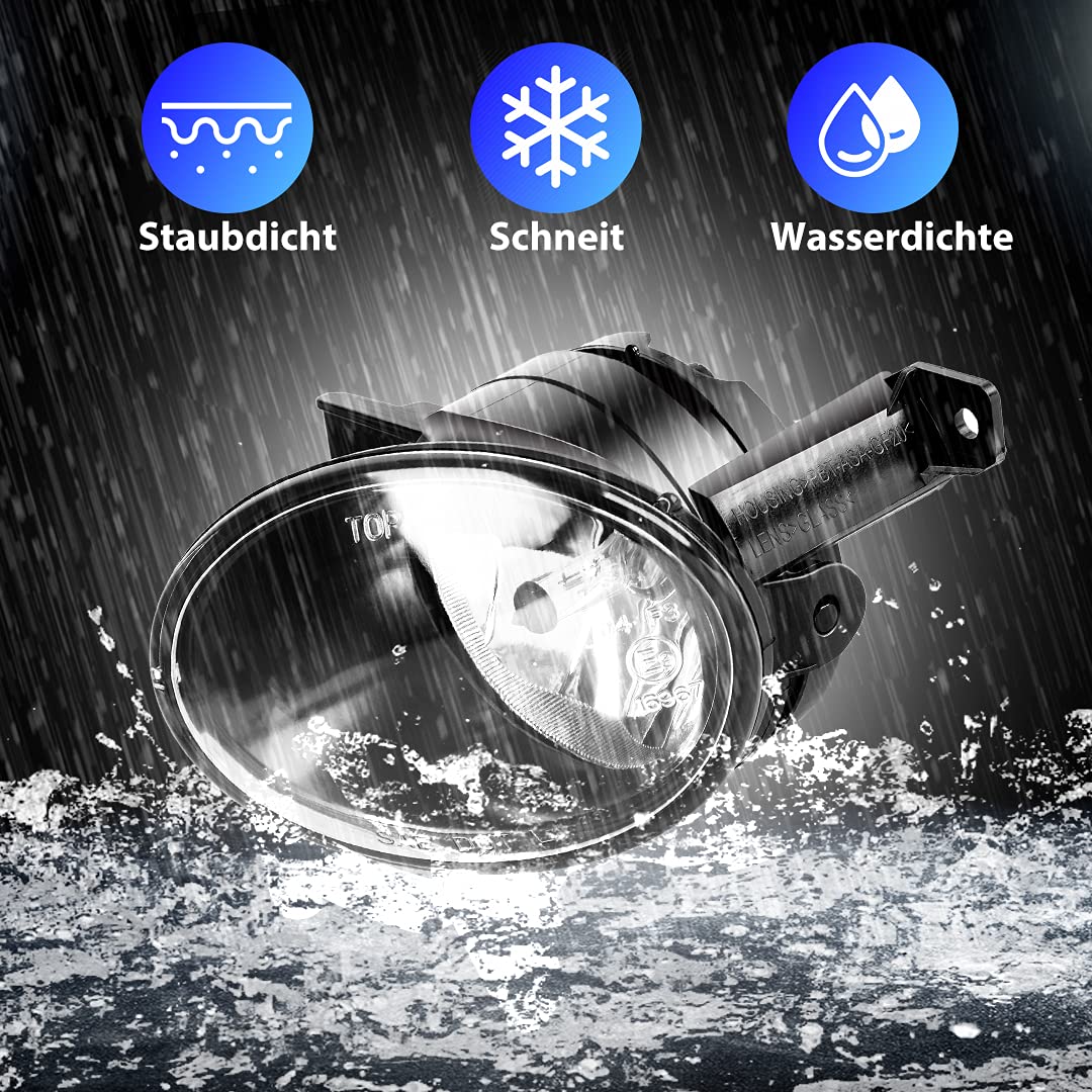 Singolo sinistra Fari Fendinebbia per vw Golf VI 5K1/AJ5 08-14 Golf VI Cabriolet 11-16 Jetta09-14 Touran10-15 Caddy10-15 Up16-UP Tiguan 11- Eos10-15 Seat Alhambra