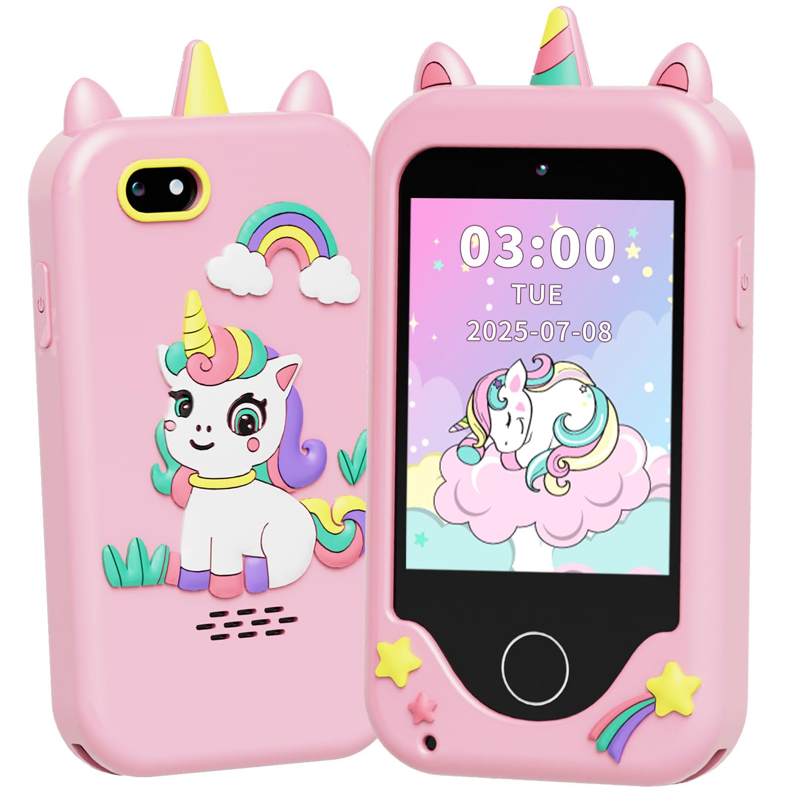 Amazon.com: Kids Phone Toys for 3-6 Year Olds Girls, Touchscreen