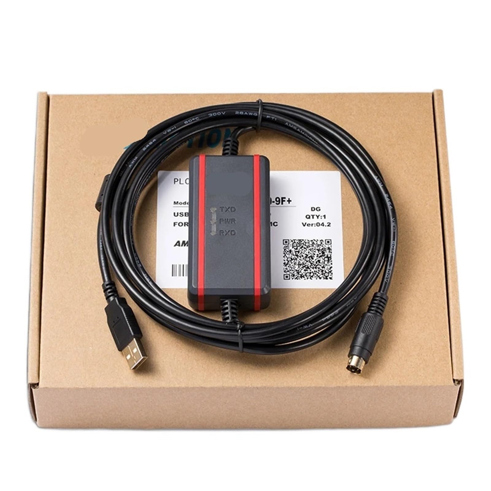 Adattatore USB-FBS-232P0-9F per FBS FB1Z B1 B1Z FBE MU MA MC Series Cavo di programmazione USB a RS232 Data Download Line (FTDI-Isolation Type)