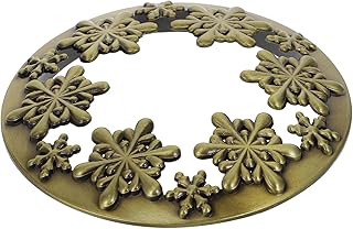 Hollow Christmas Candle Jar Lid Decorative Cover for Jar Candles Aromatherapy Jar Topper
