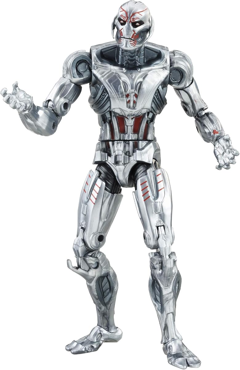 Marvel E5604 Vengadores Los primeros 10 años Ultron Figura de acción Serie Legends | Marvel Legends Studios Figura de acción de 6 pulgadas Serie del décimo aniversario - Ultrón