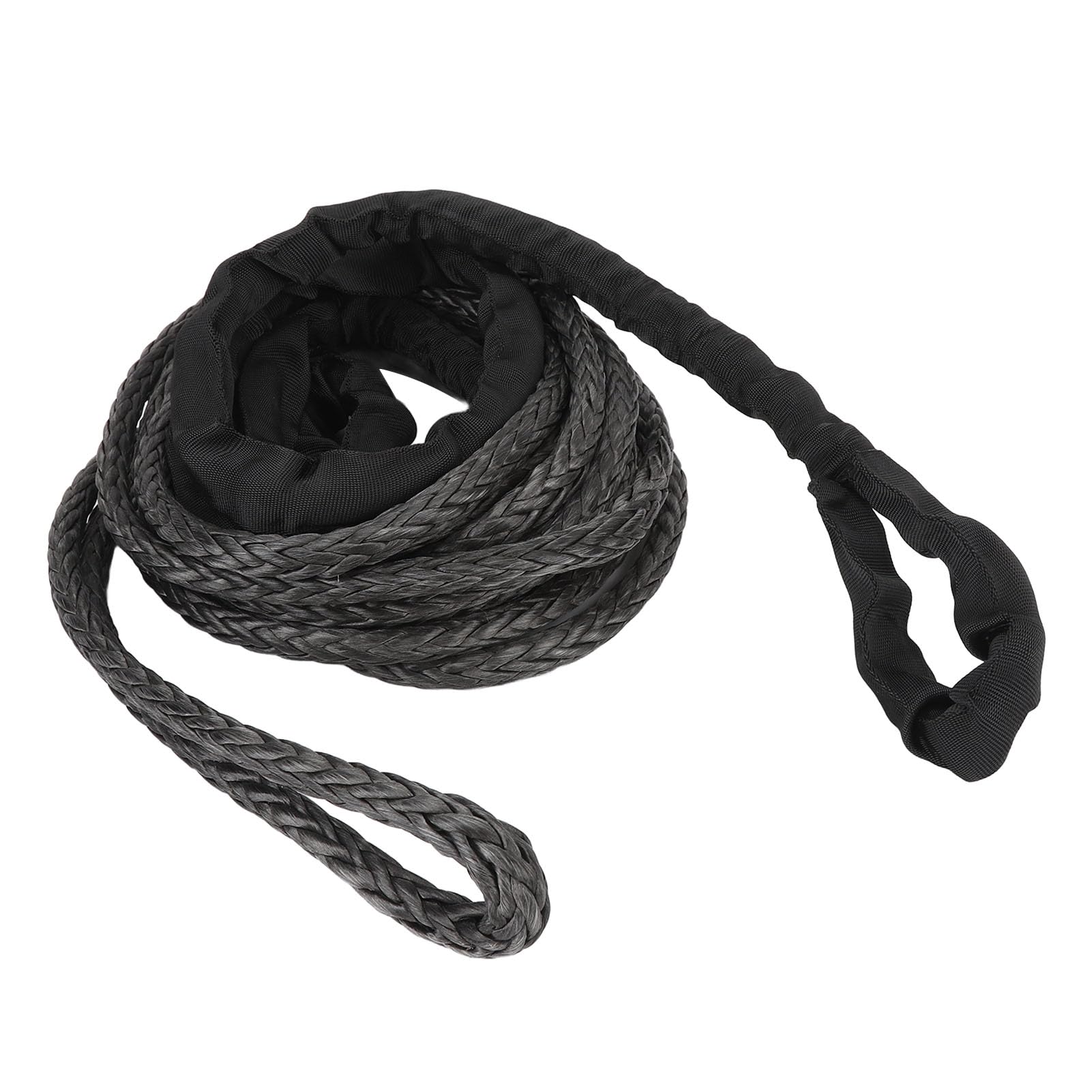 Corda Sintetica per Verricello, Resistenza 26455 Libbre per Veicoli Fuoristrada, ATV, UTV, SUV - Prolunga Cavo Verricello Carichi Pesanti da 12 Mm (9 m/29,52 piedi)