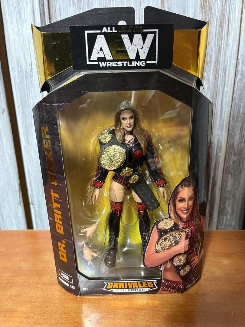 AEW DR ブリットベイカー フィギュア 女子プロレス JAZWARES