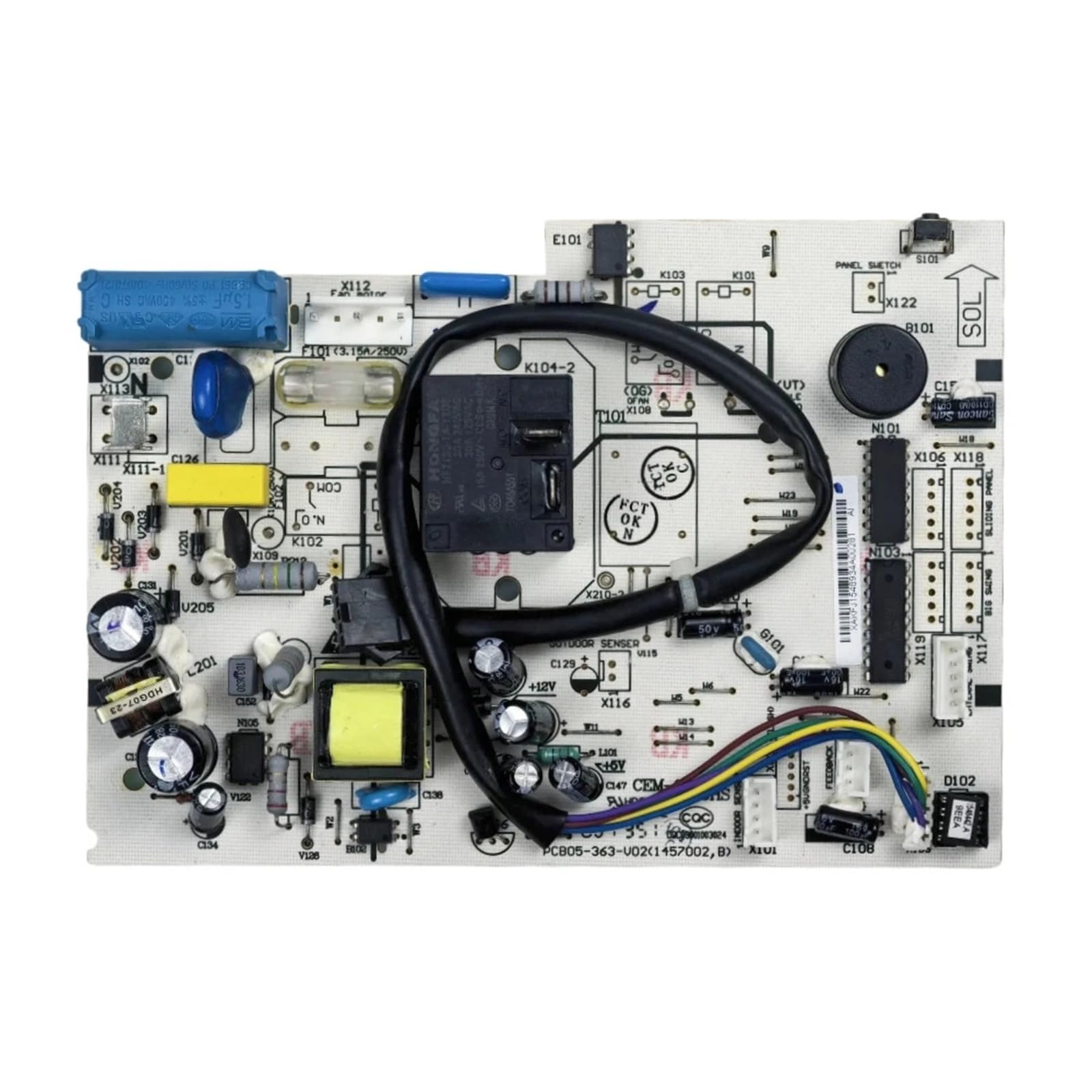 Compatible for Hisense Air Conditioner Indoor Unit Control Board, PCB05-404-V02 1553856.B 1457002.B PCB Circuit Spare Parts(Cool)