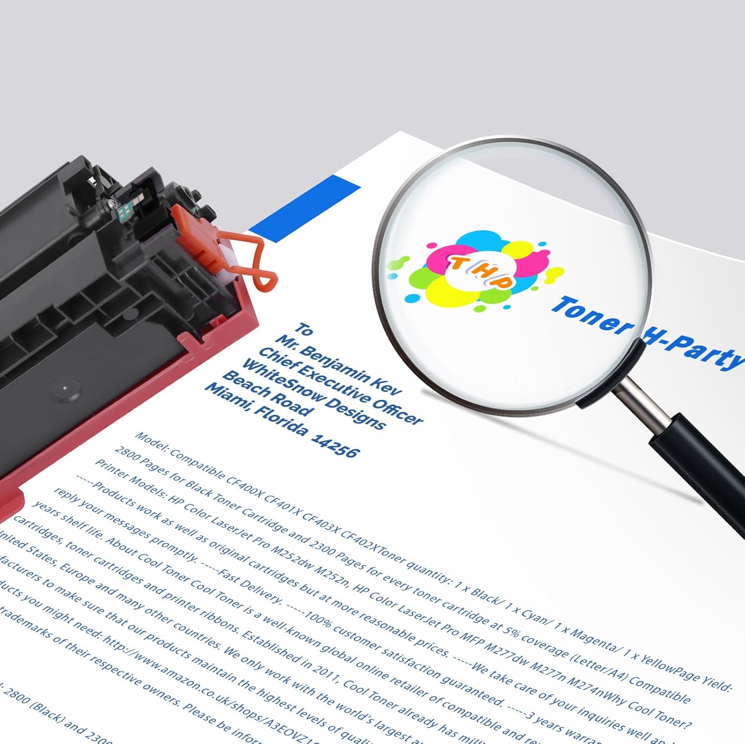 414A Toner Cartridge 4 Pack M479fdw Compatible Replacement for HP 414A Toner Cartridge 414X W2020A Color Laserjet Pro MFP M479fdw M479fdn M454dw M454dn Printer Ink with Chip Black Cyan Yellow Magenta