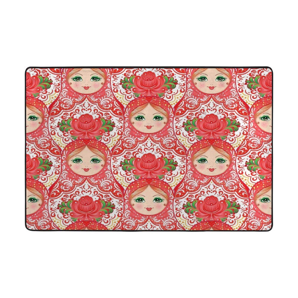 Tapis de sol très doux en velours corail rose, 160x120 cm pour chambre